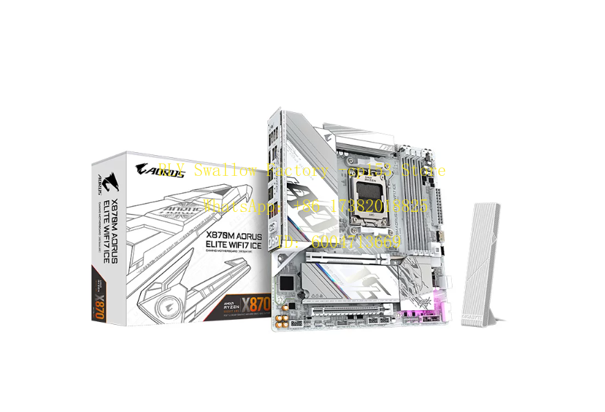 Ddr5 64Gb - เมนบอร์ด AM5 ATX สีขาว รุ่น Ice