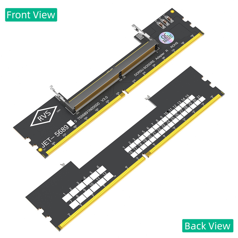 Ddr5 Laptop Ram - การ์ดแปลงหน่วยความจำแล็ปท็อป SO DDR5 เป็น DDR5 U-DIMM