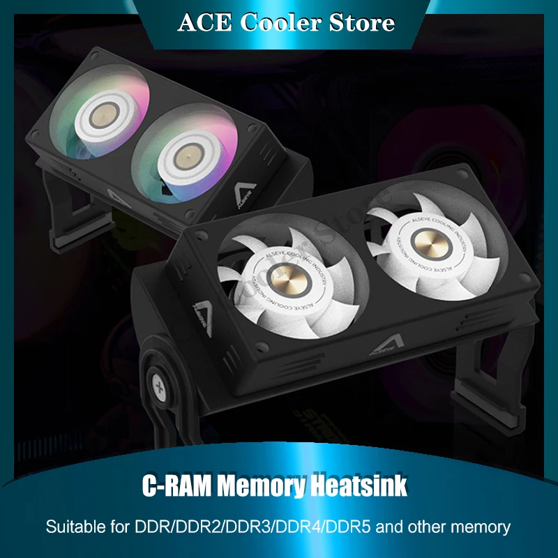 Ddr5 Rgb Ram - ชุดระบายความร้อนสำหรับหน่วยความจำ RAM รุ่น Alseye รองรับ DDR3