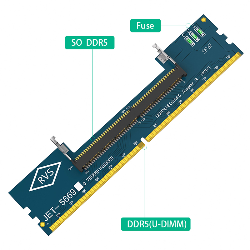 อะแดปเตอร์แปลงหน่วยความจำแล็ปท - Ddr5 Laptop Ram บทวิจารณ์และราคา