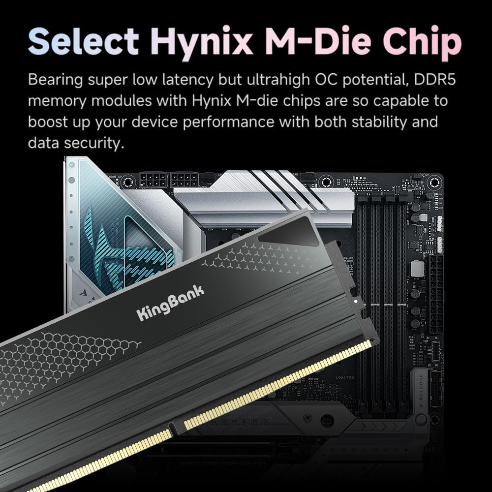 คิงแบงค์ DDR5 KFXB หน่วยความจำ - Ddr5 4800Mhz บทวิจารณ์และราคา