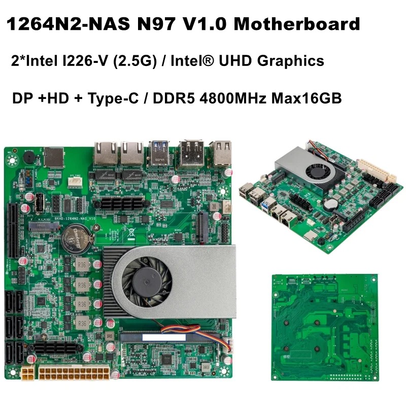 2*อินเทล I226 V 2.5G 1264N2 NA - Ddr5 4800Mhz บทวิจารณ์และราคา